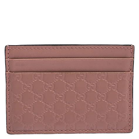 gucci pink cardholder|Gucci mini wallet pink.